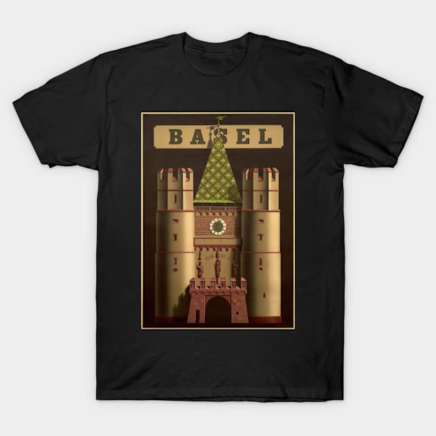 Basel, Switzerland T-Shirt by Donkeh23